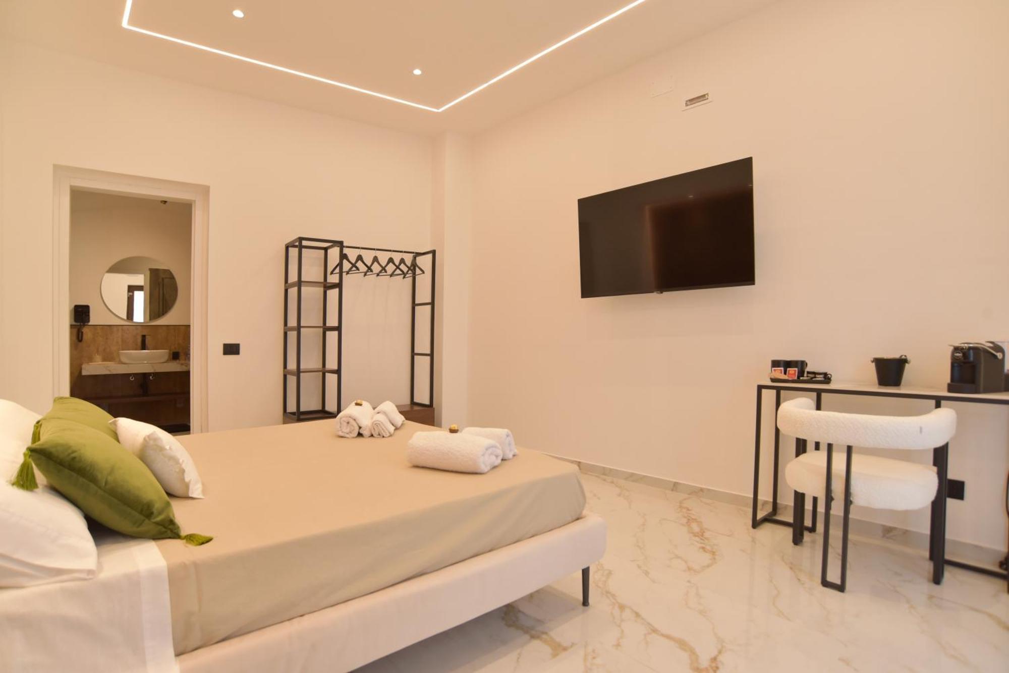 Fla' Suite Deluxe Terrasini Bagian luar foto